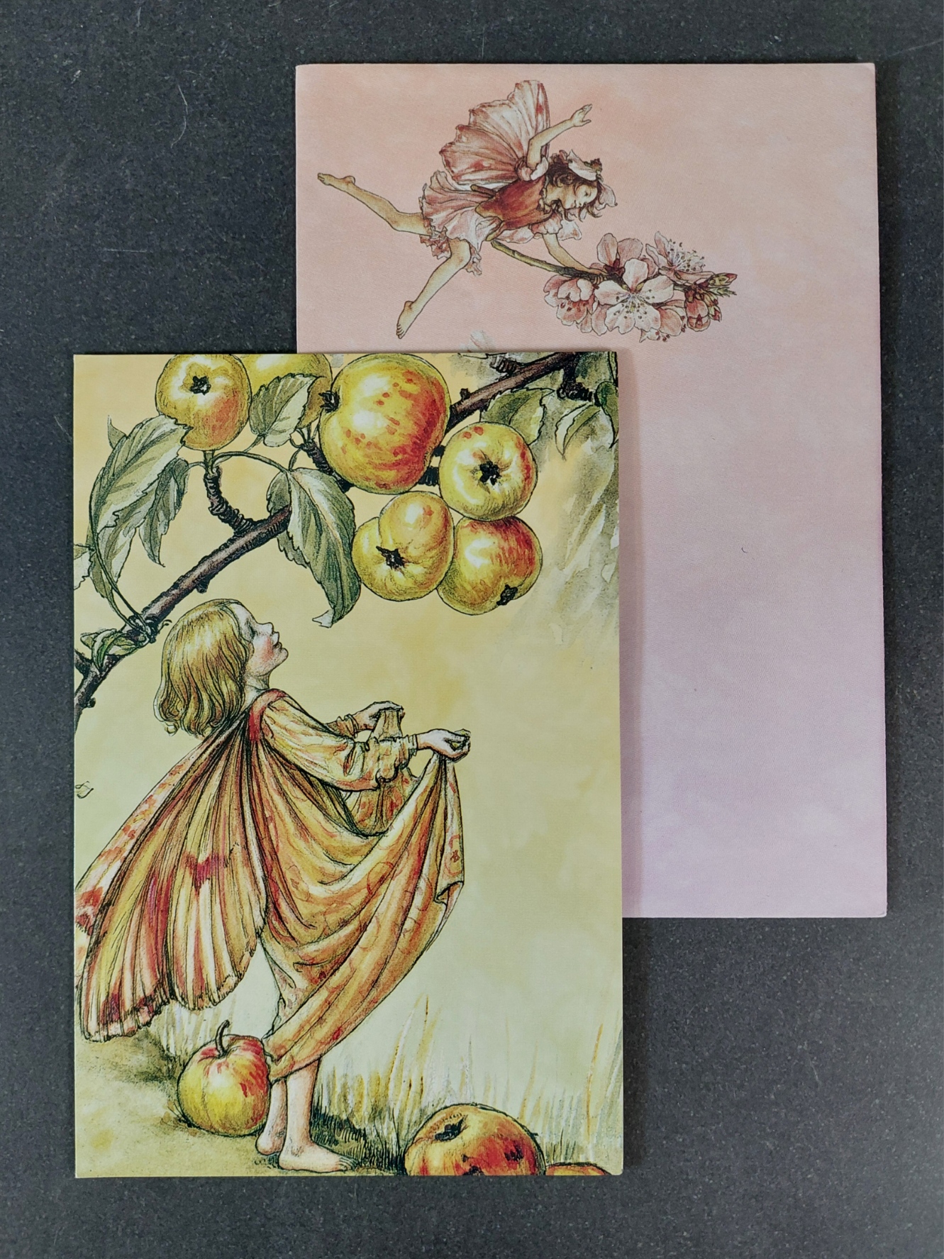 Vykort med Kuvert - Cicely Mary Barker, "Crab-Apple Fairy"