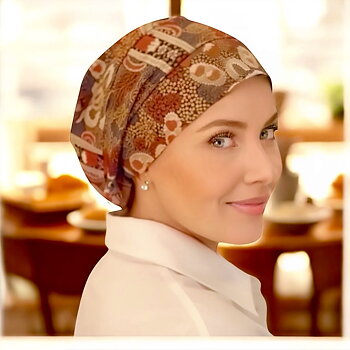 Alice bonnet, huvudbonad vid håravfall