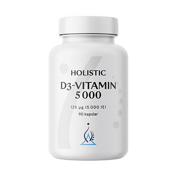 D3-vitamin 5000 90 kapslar Holistic