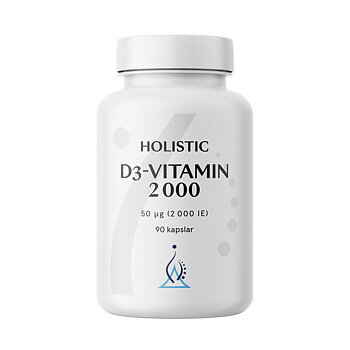 D3-vitamin 2000 90 kapslar Holistic