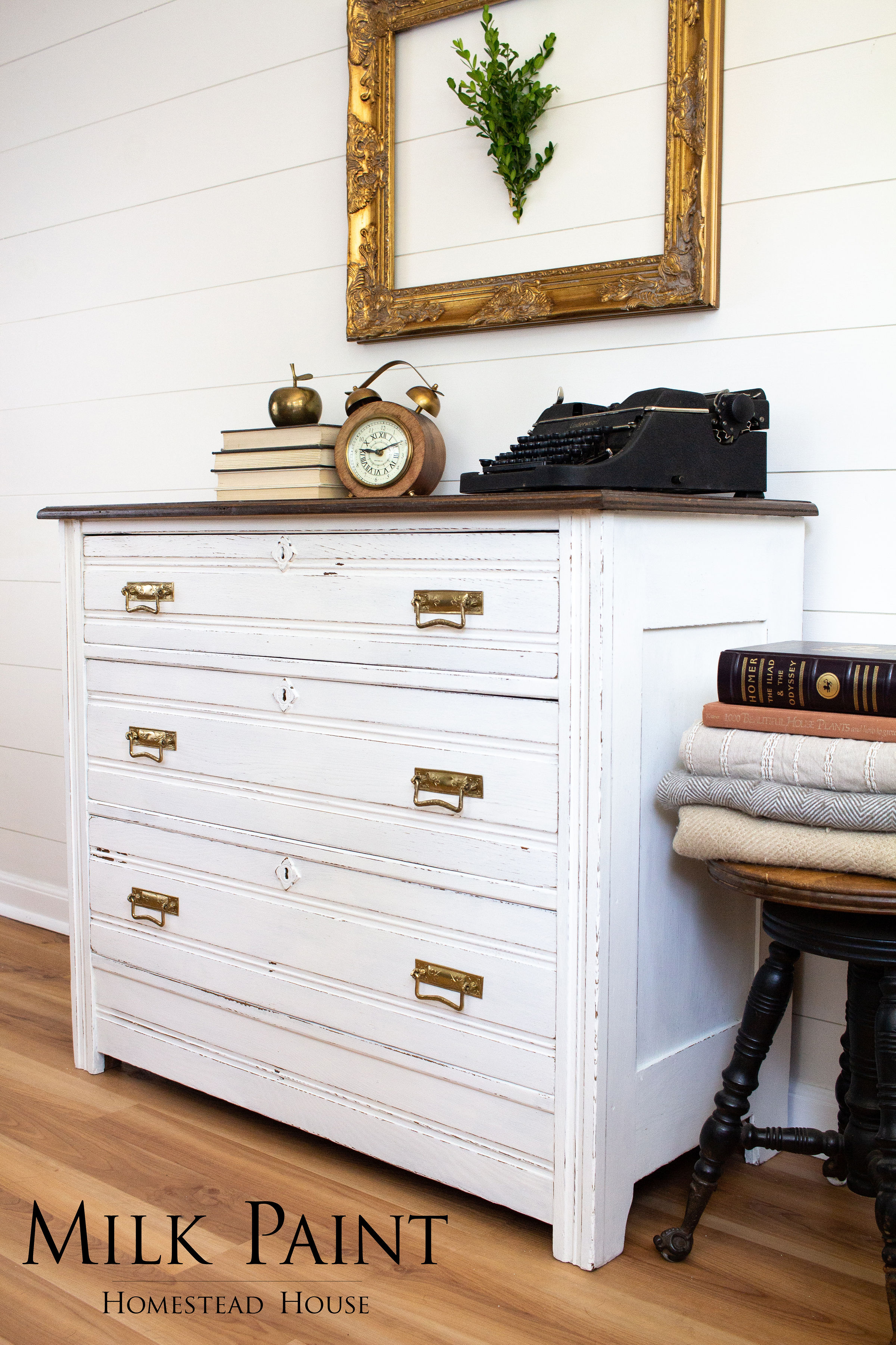 HH Milk Paint Sturbridge White Provpåse 50 gram  - 3