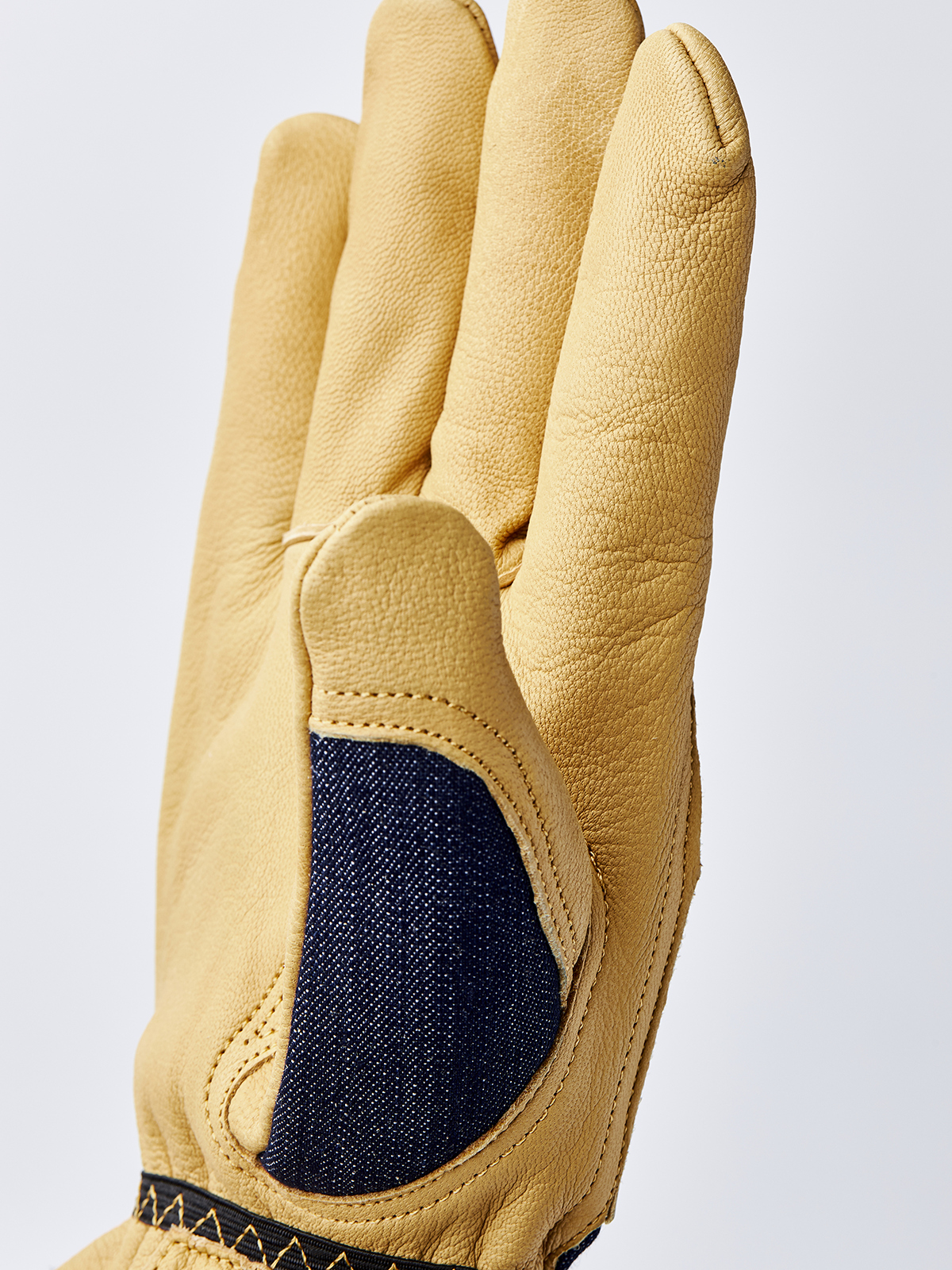 Hestra Arbetshandske - Indigo - Kobolt Denim Glove - 4