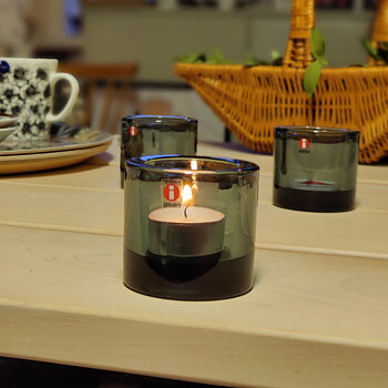 Kiwi grå ljuslykta från Iittala
