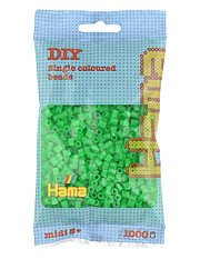 Hama 207-37 midi helmet 1000kpl neon vihreä