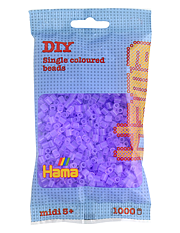 Hama 207-74 midi helmet 1000kpl Kuultavan violetti