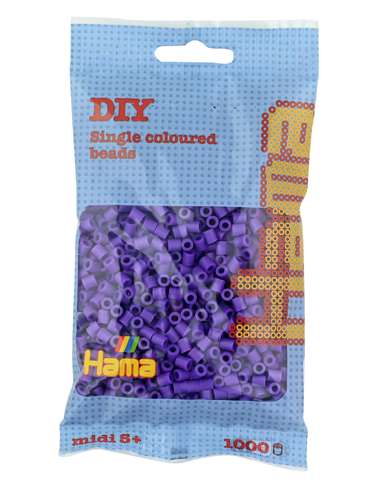 Hama 207-07 midi helmet 1000kpl violetti