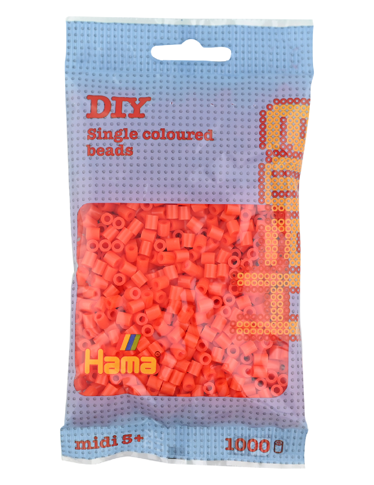 Hama 207-04 midi helmet 1000kpl oranssi