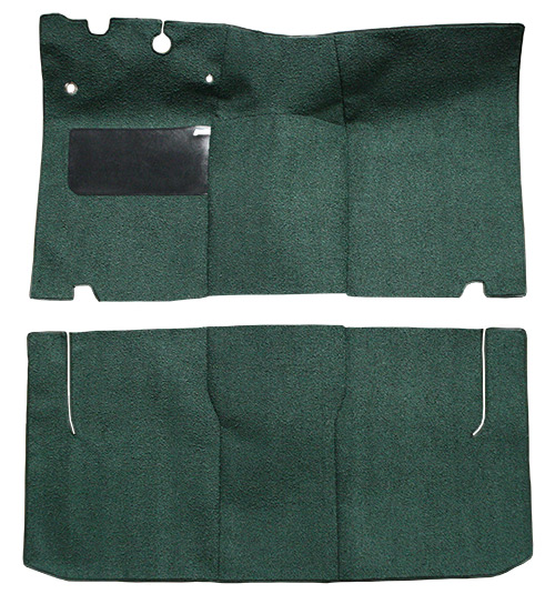 1952-1954 Ford Crestline Sunliner 2DR Convertible, Loop Carpet - 2