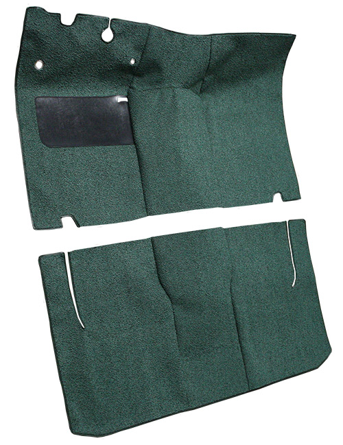 1952-1954 Ford Crestline Sunliner 2DR Convertible, Loop Carpet - 3