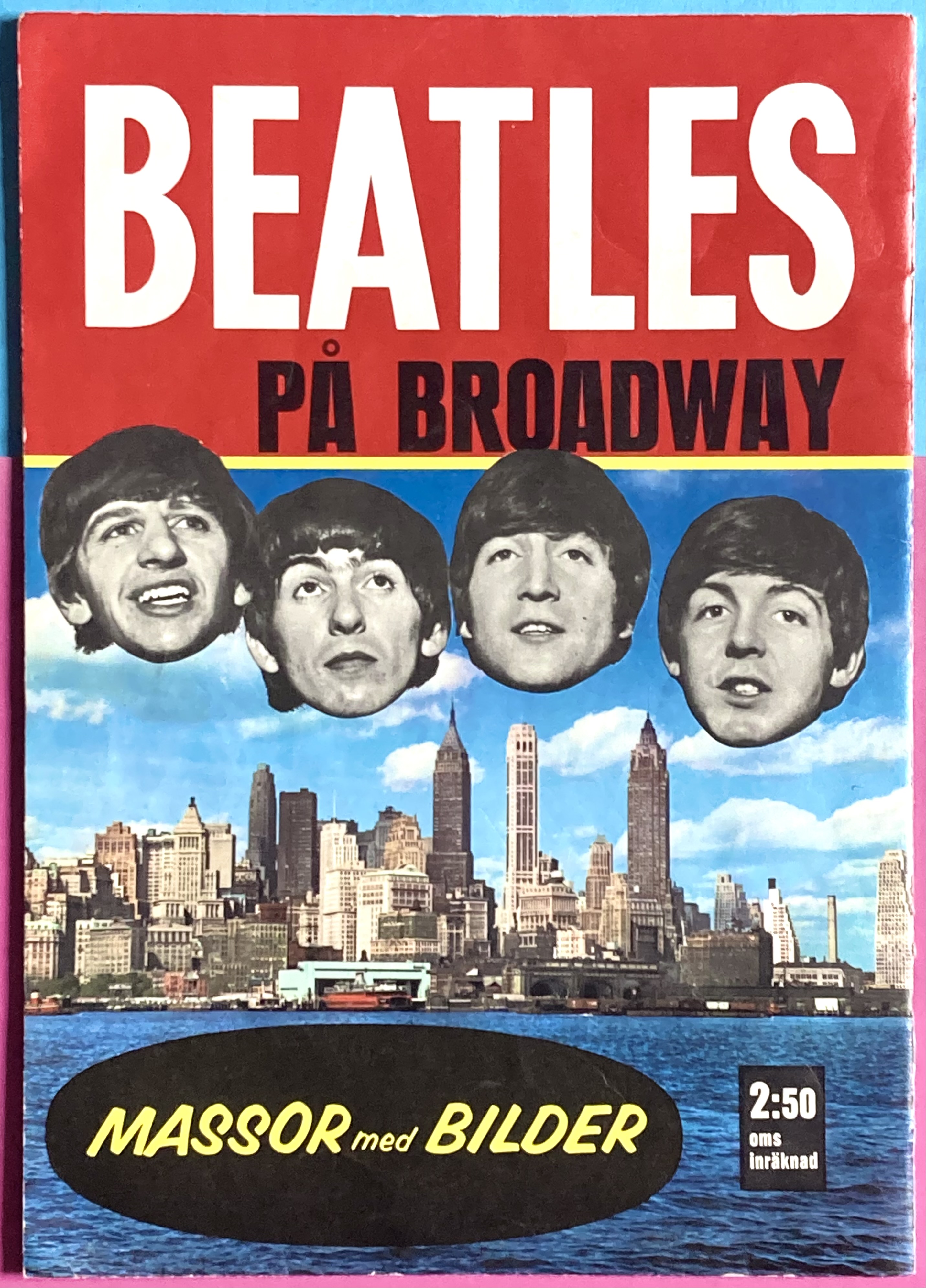 BEATLES - På Broadway - Poptidning 1964 - 2