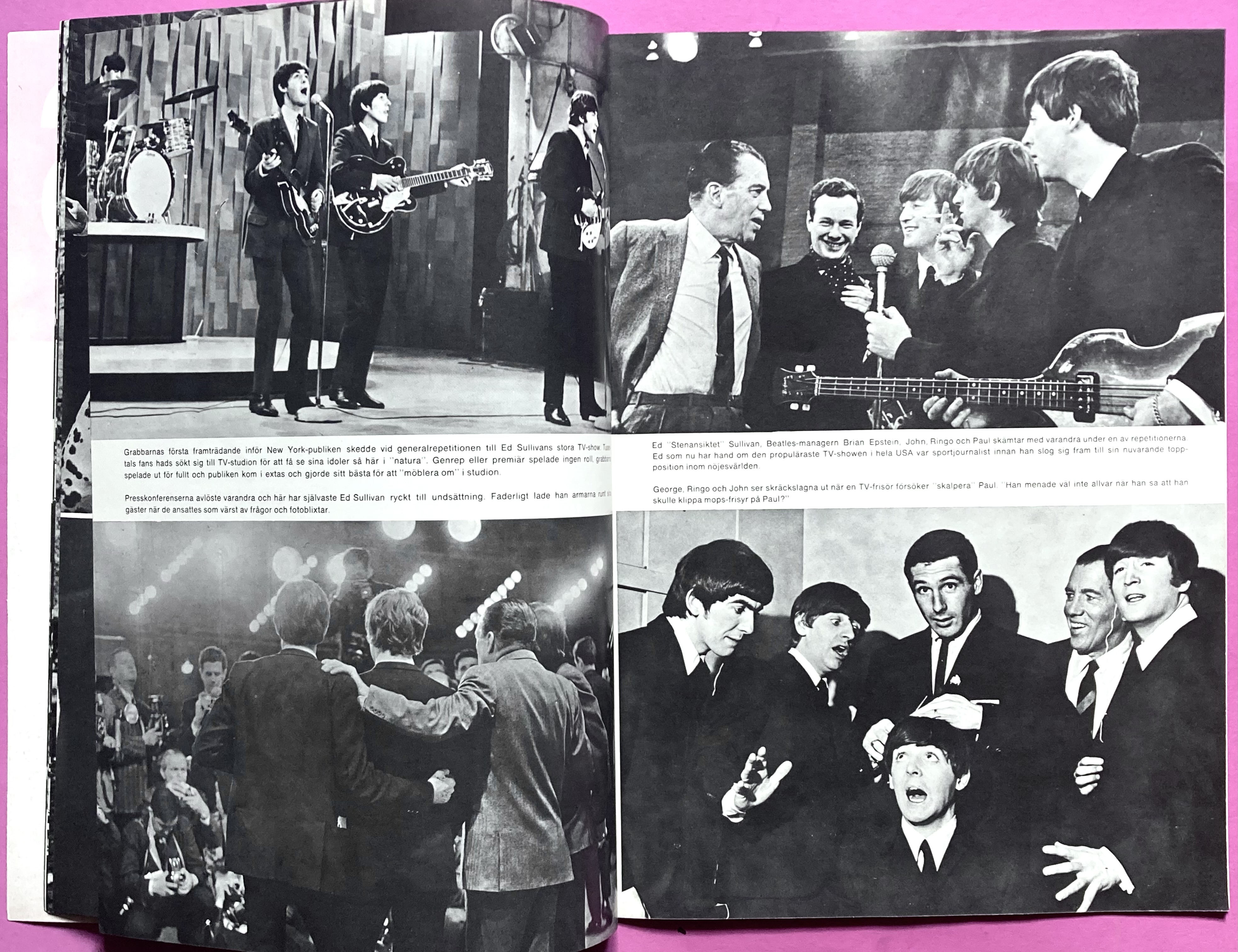 BEATLES - På Broadway - Poptidning 1964 - 4