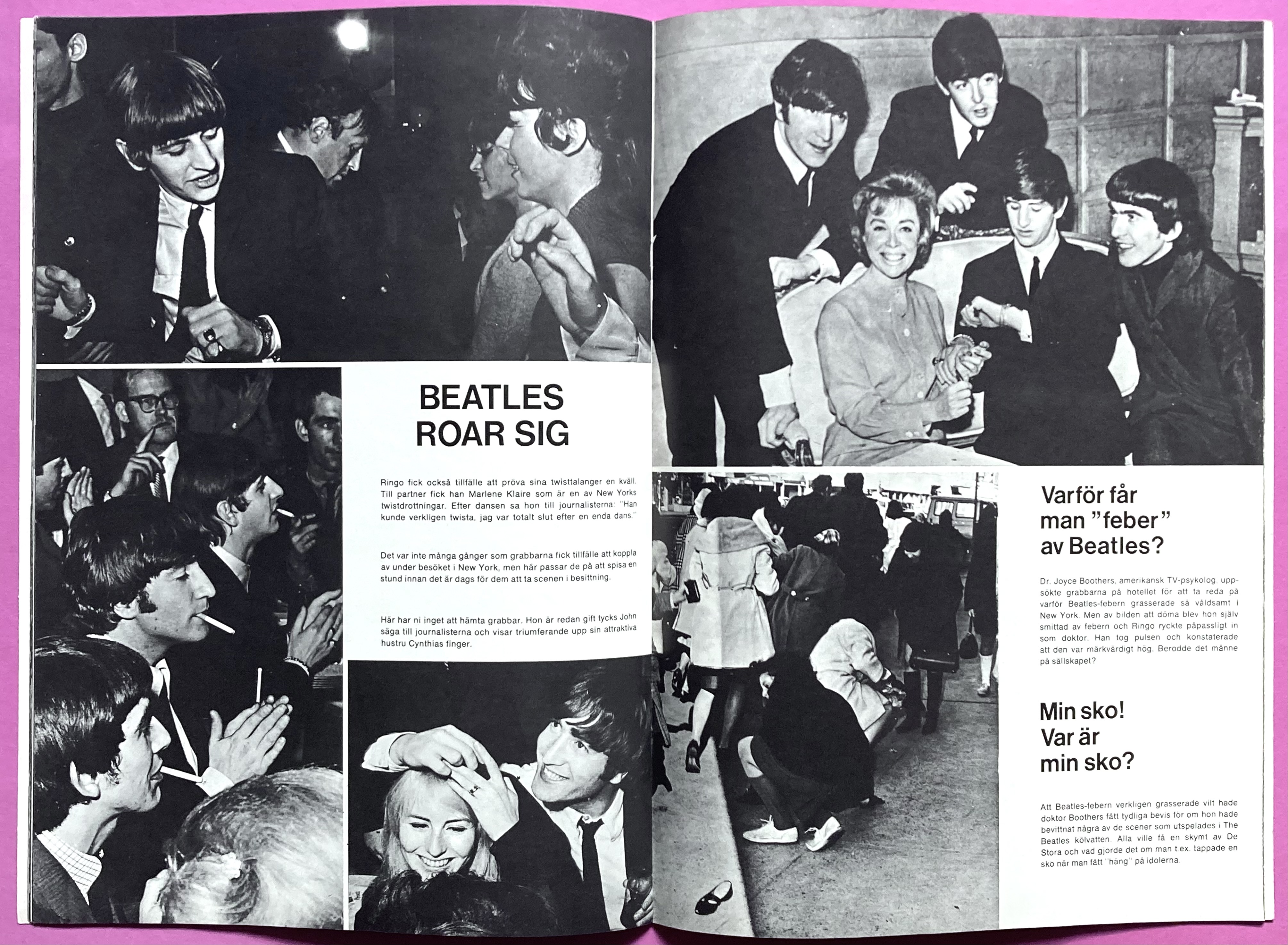 BEATLES - På Broadway - Poptidning 1964 - 6