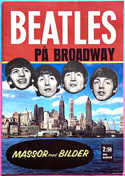 BEATLES - På Broadway - Poptidning 1964