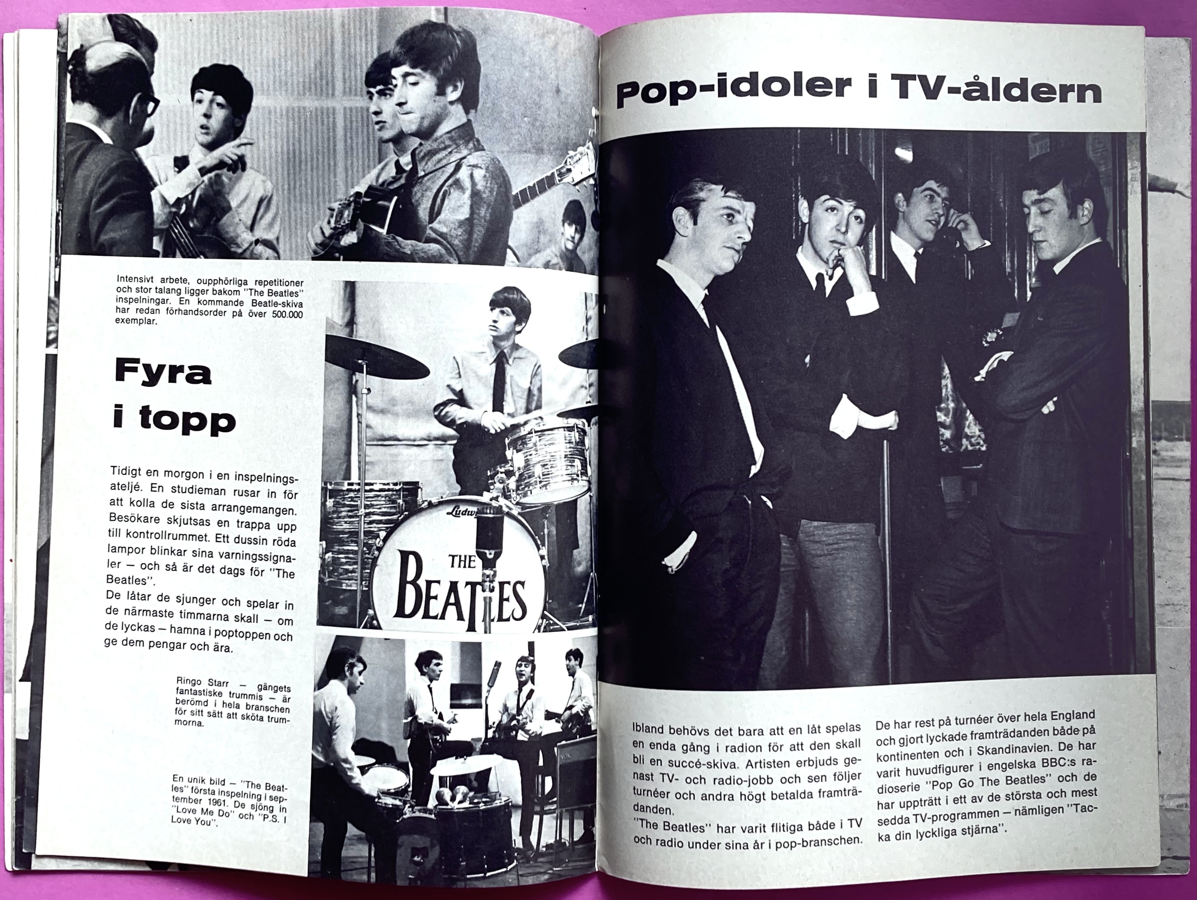 BEATLES - Träff med The Beatles Nr 1 1964 - 8