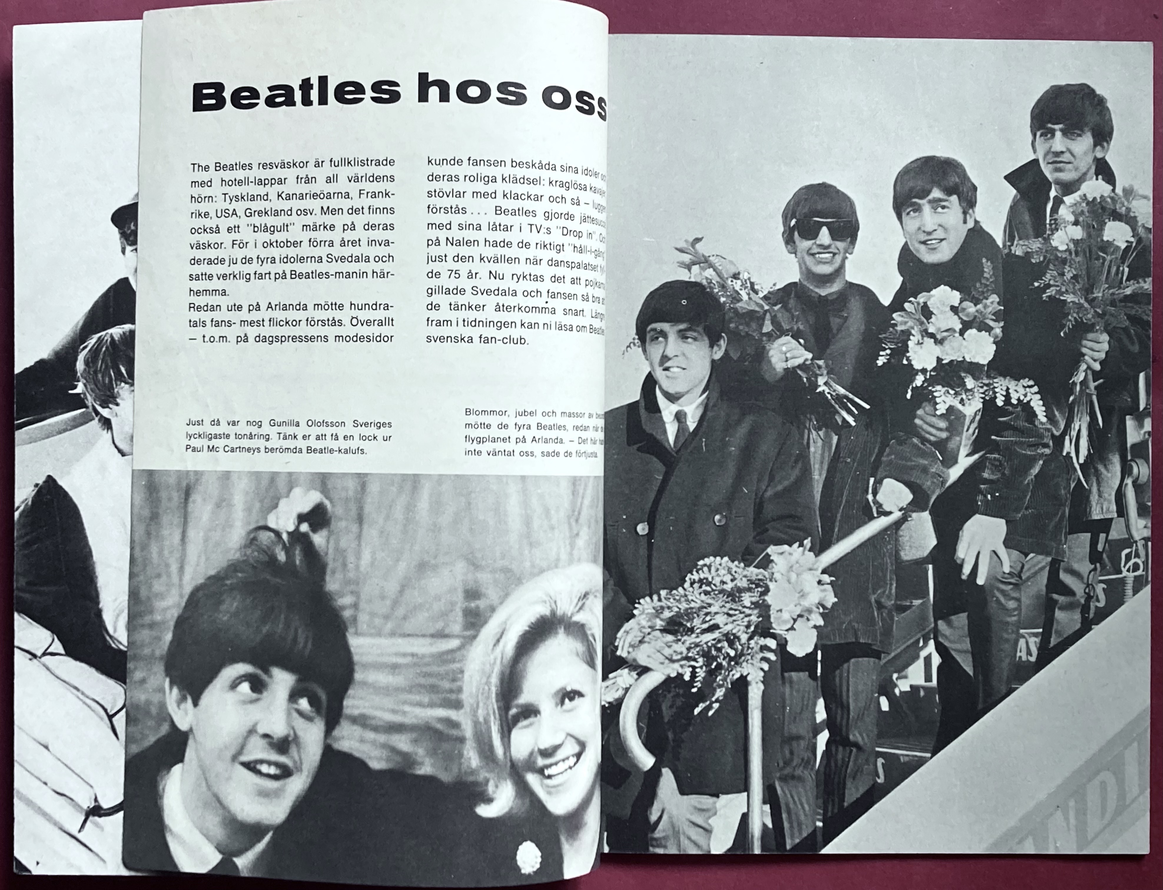 BEATLES - Träff med The Beatles Nr 2 1964 - 3
