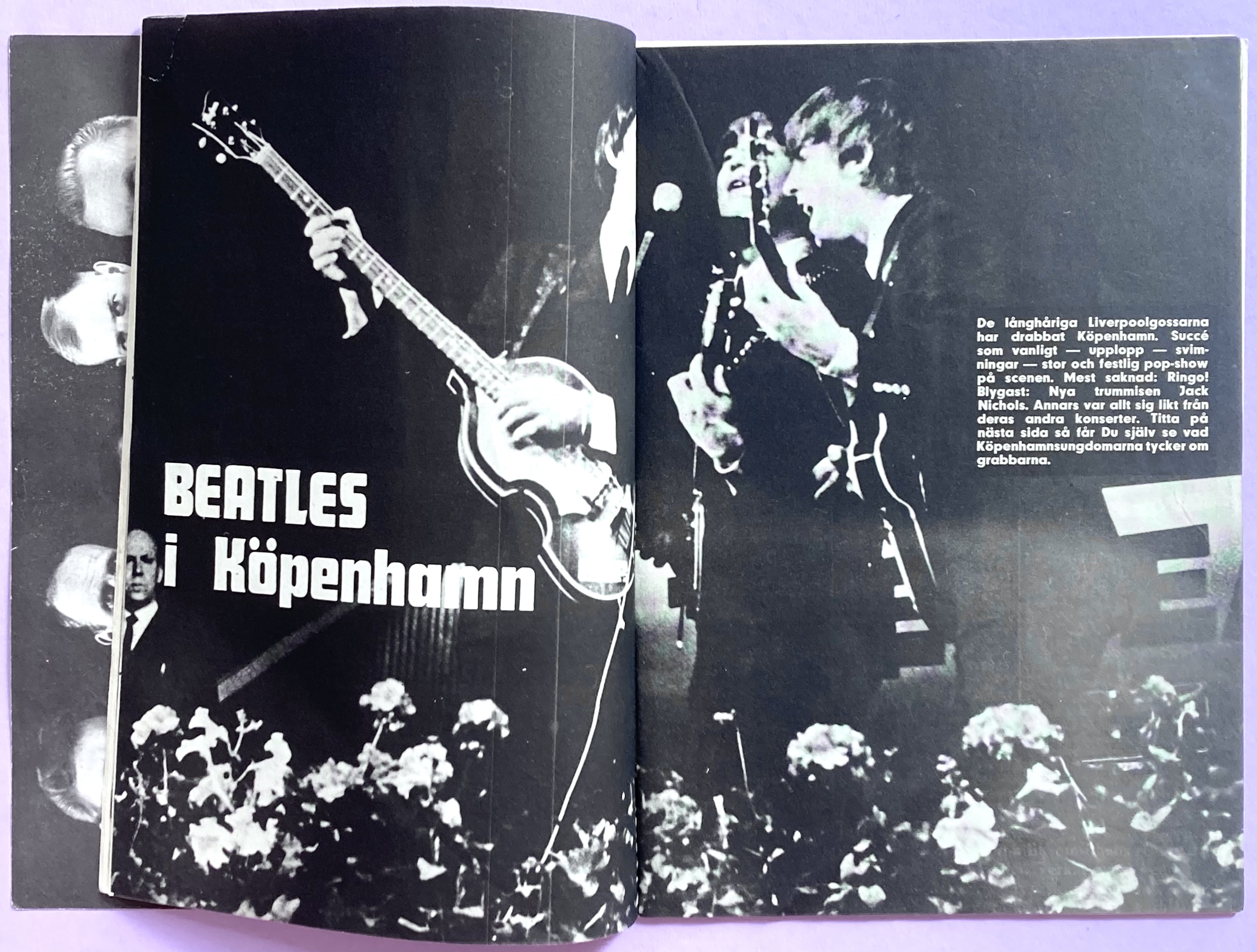 LOVE med Min Melodi - Nr 7 1964 + BEATLES / John poster - 6