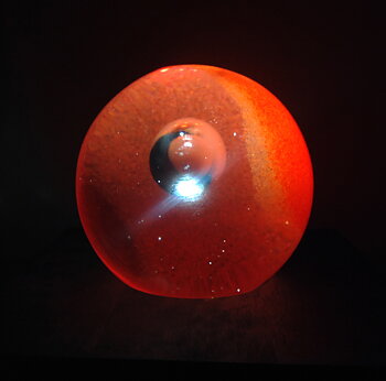 B-Sunset Globe Lampa Small