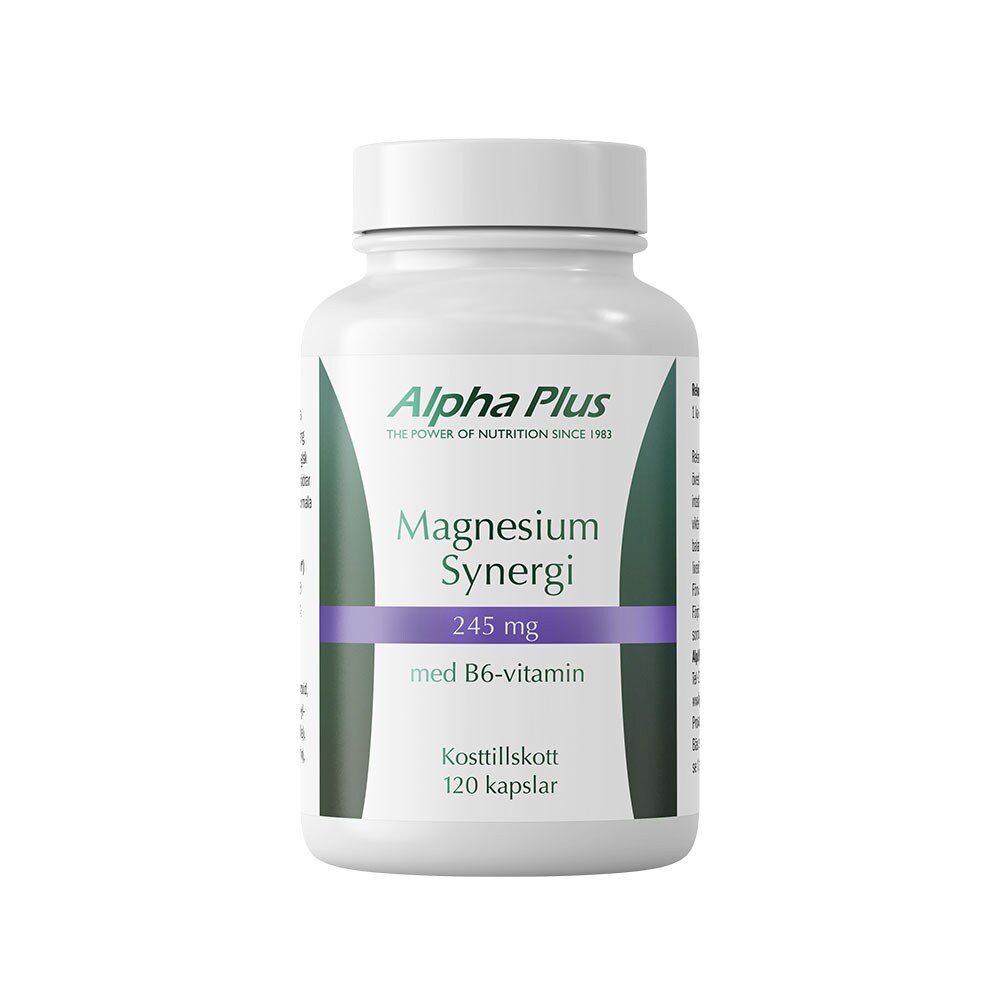 Magnesium Synergi 120 kapslar Alpha Plus
