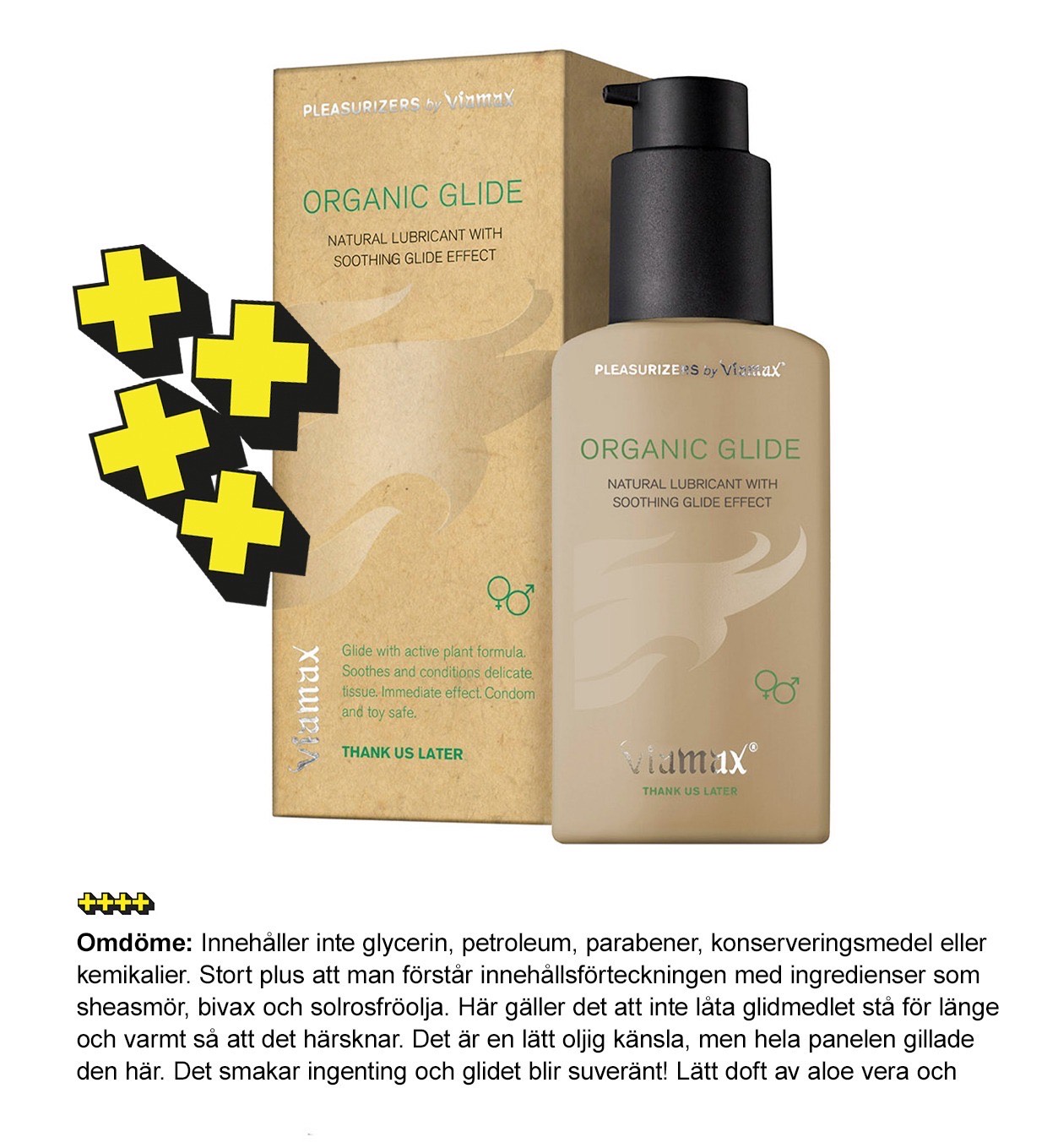 Viamax Organic glide 70 ml - 2