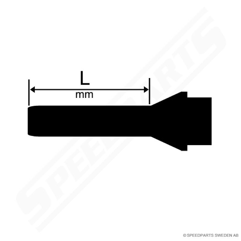Wheel bolt M12x1,5 50mm - 2