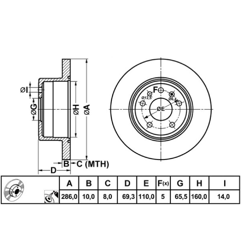 Brake discs rear - 2