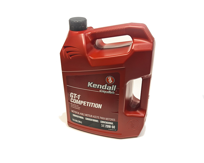 Oil Kendall GT-1 20W50 Zink (ZDDP) gallon - KG TRIMNING