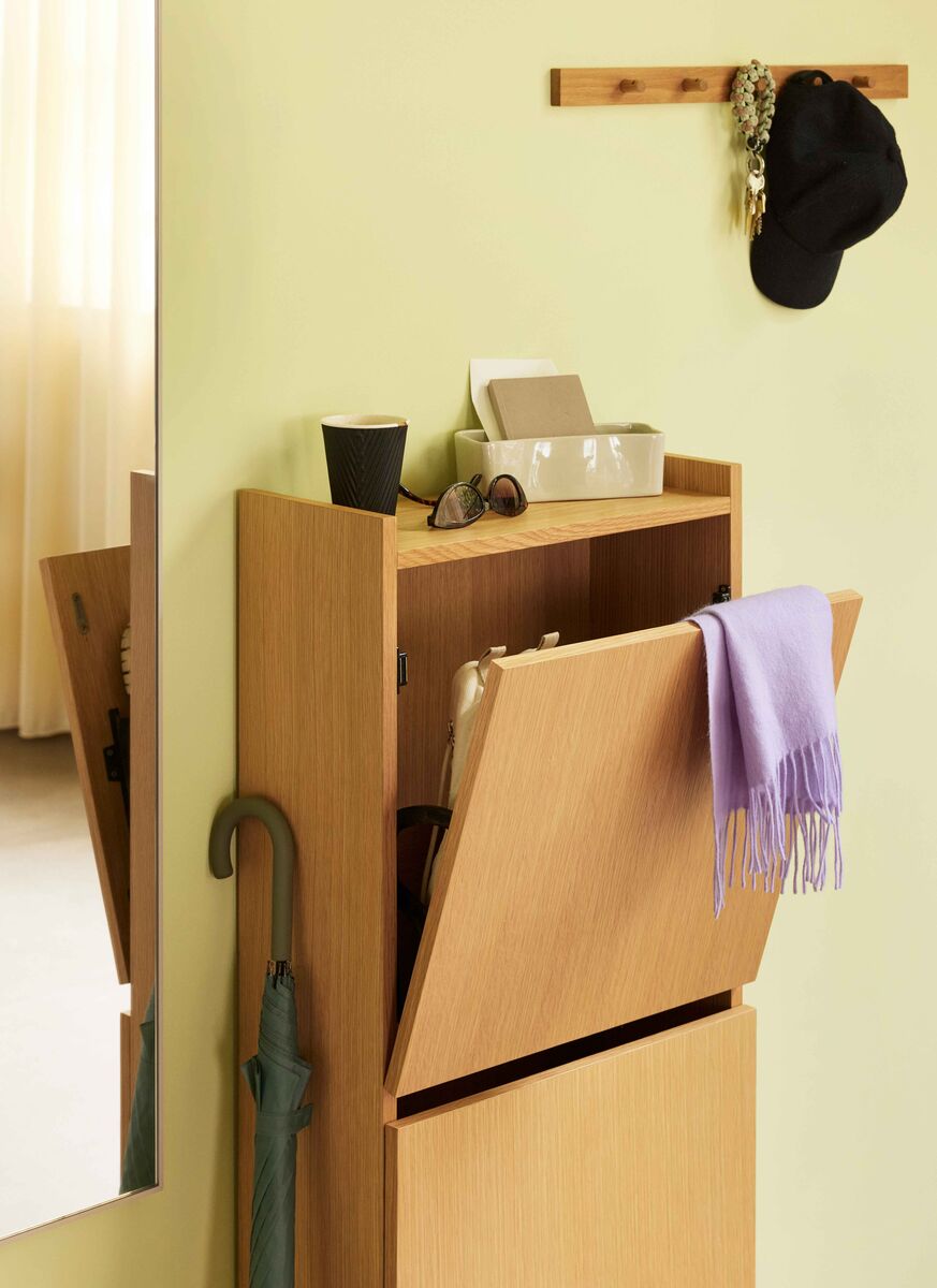 Skoskåp 110 cm ek Hubsch - 3