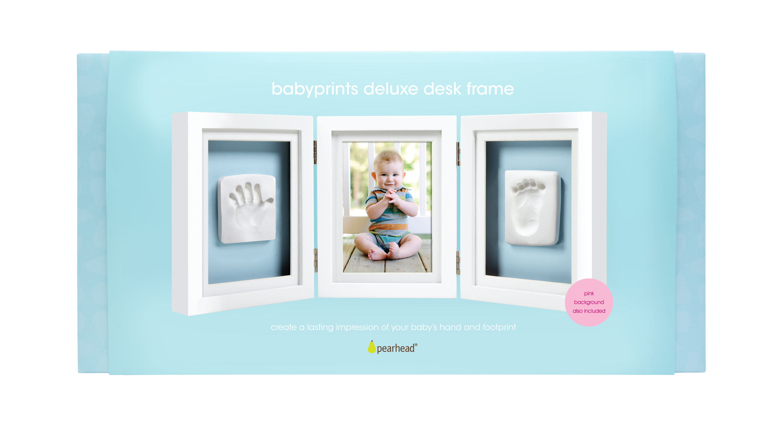 Babyprints Triple Desk Frame White - 3