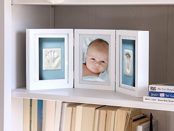 Babyprints Deluxe Ram Trippel Ledad Vit