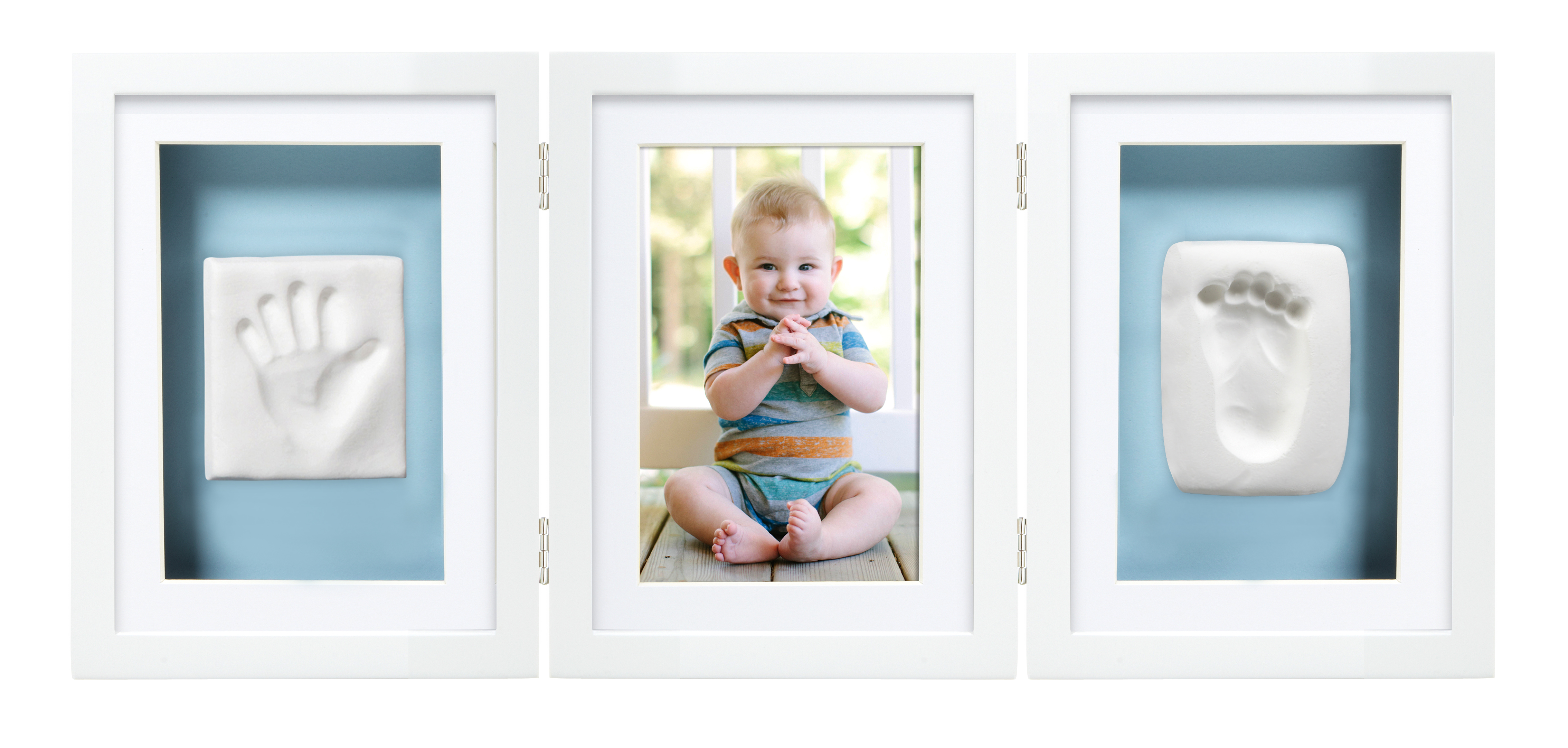 Babyprints Triple Desk Frame White - 4