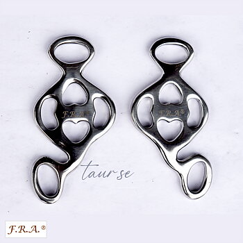 Hackamore skänklar F.R.A® 'Love' Short, silver