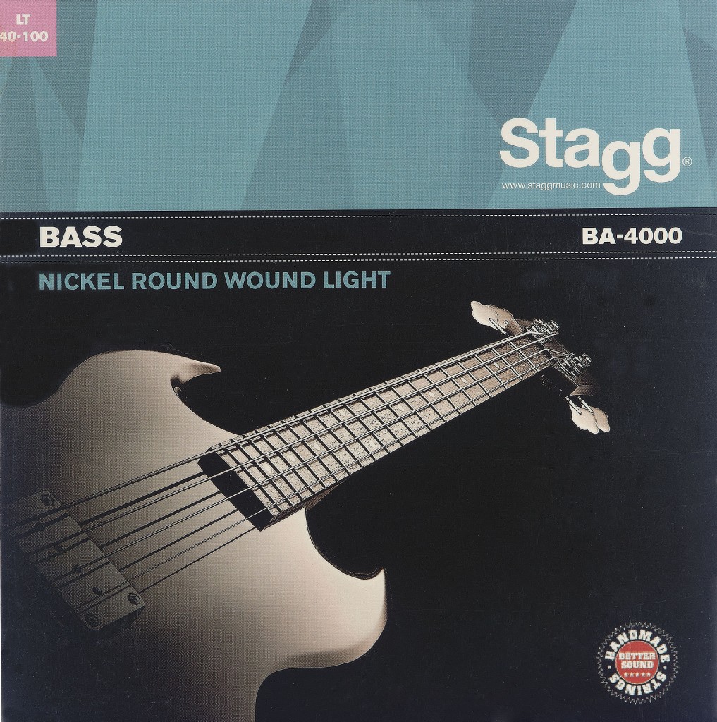 4-Str Bass Set/Ni Rnd Wd/Lt