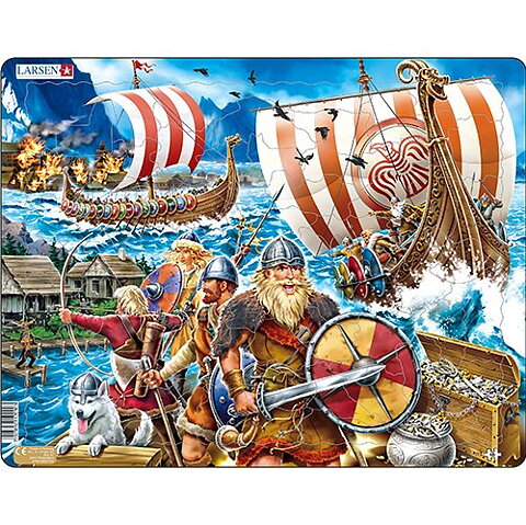Puzzle Vikings 65pieces
