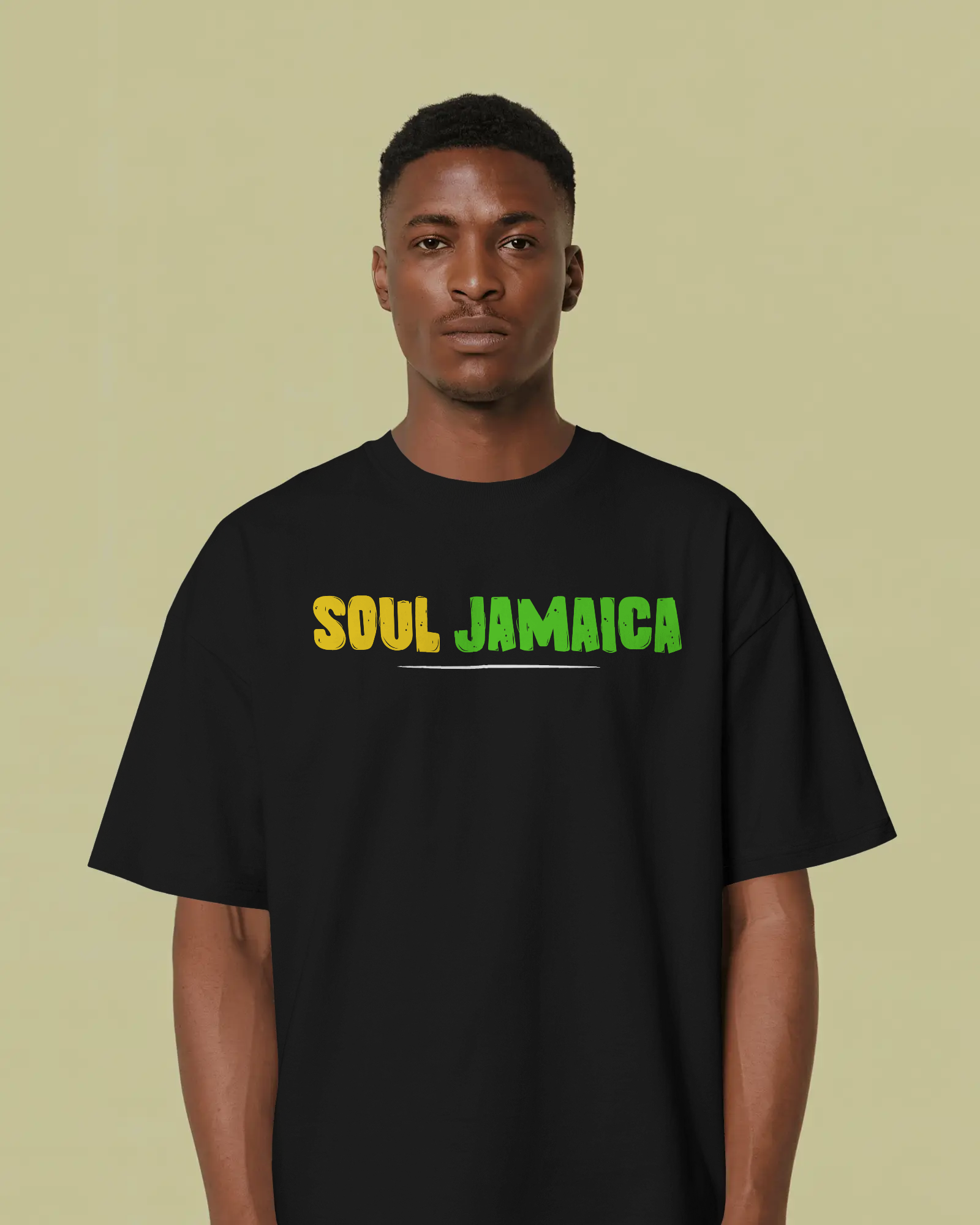 Soul Jamaica  T-shirt Black / Charcoal