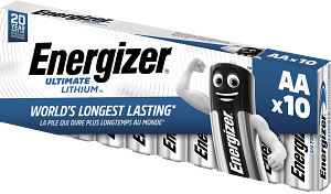ENERGIZER INDUSTRI LITHIUM AA 10-PACK