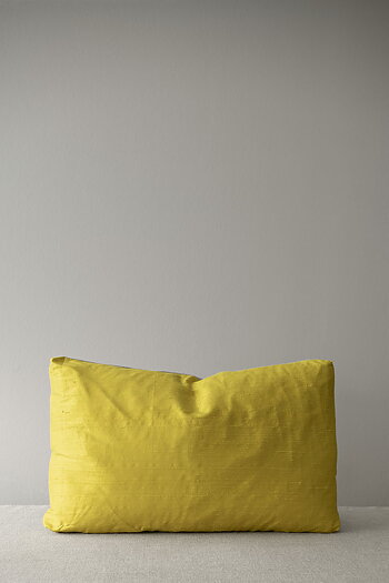 Kudde Siam Box Gul 40x60 cm