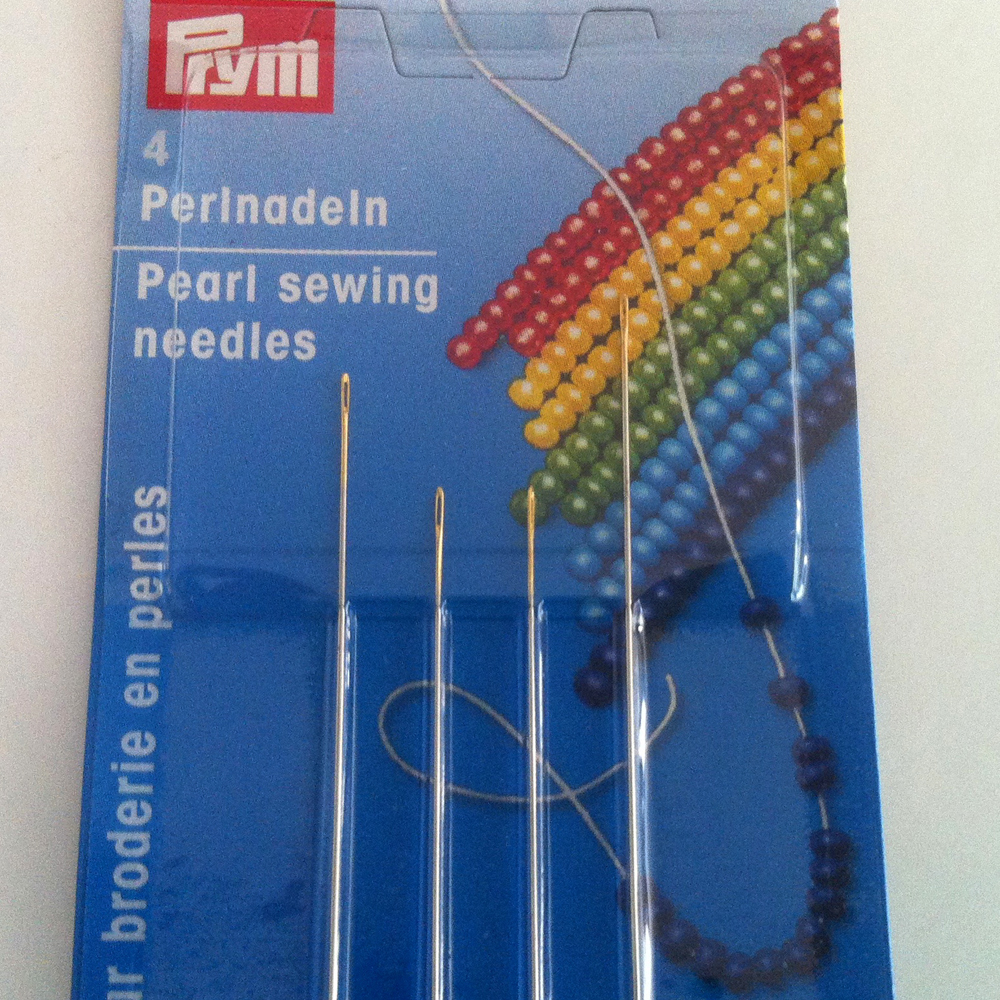 Pearl sewing/beading needles No.10, 12 PRYM 124350 - 2
