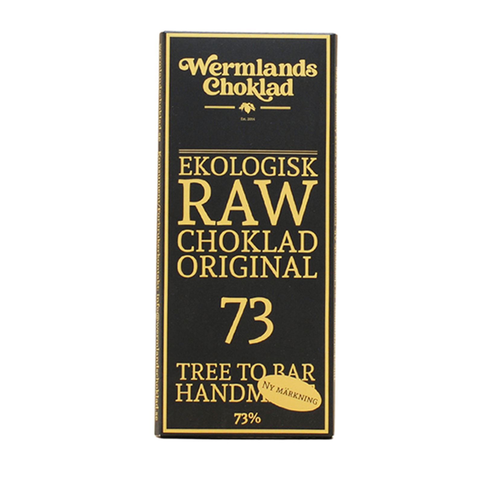 Rawchoklad Original 73% - Wermlandschoklad