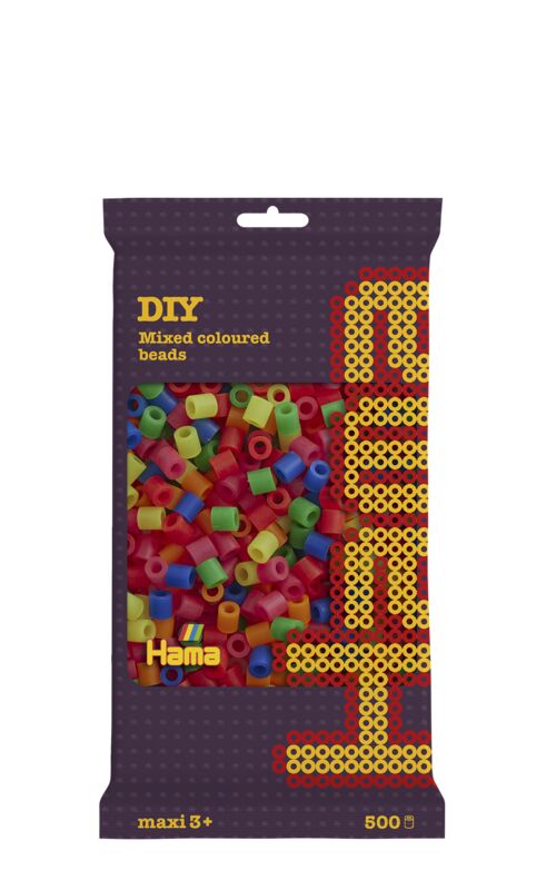 Hama maxi 8472 500st blandade färger