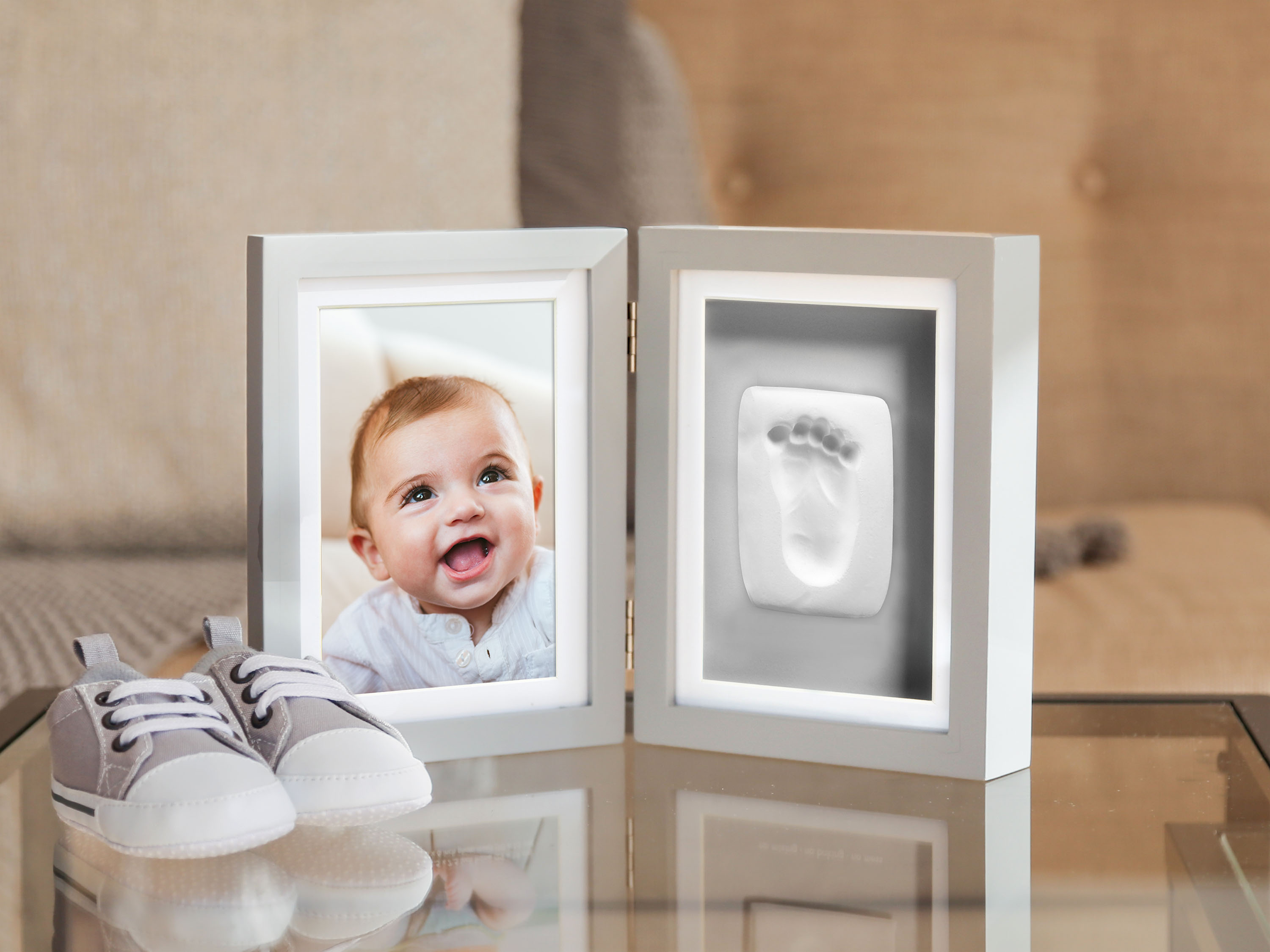 Babyprints Desk Frame Grey - 2