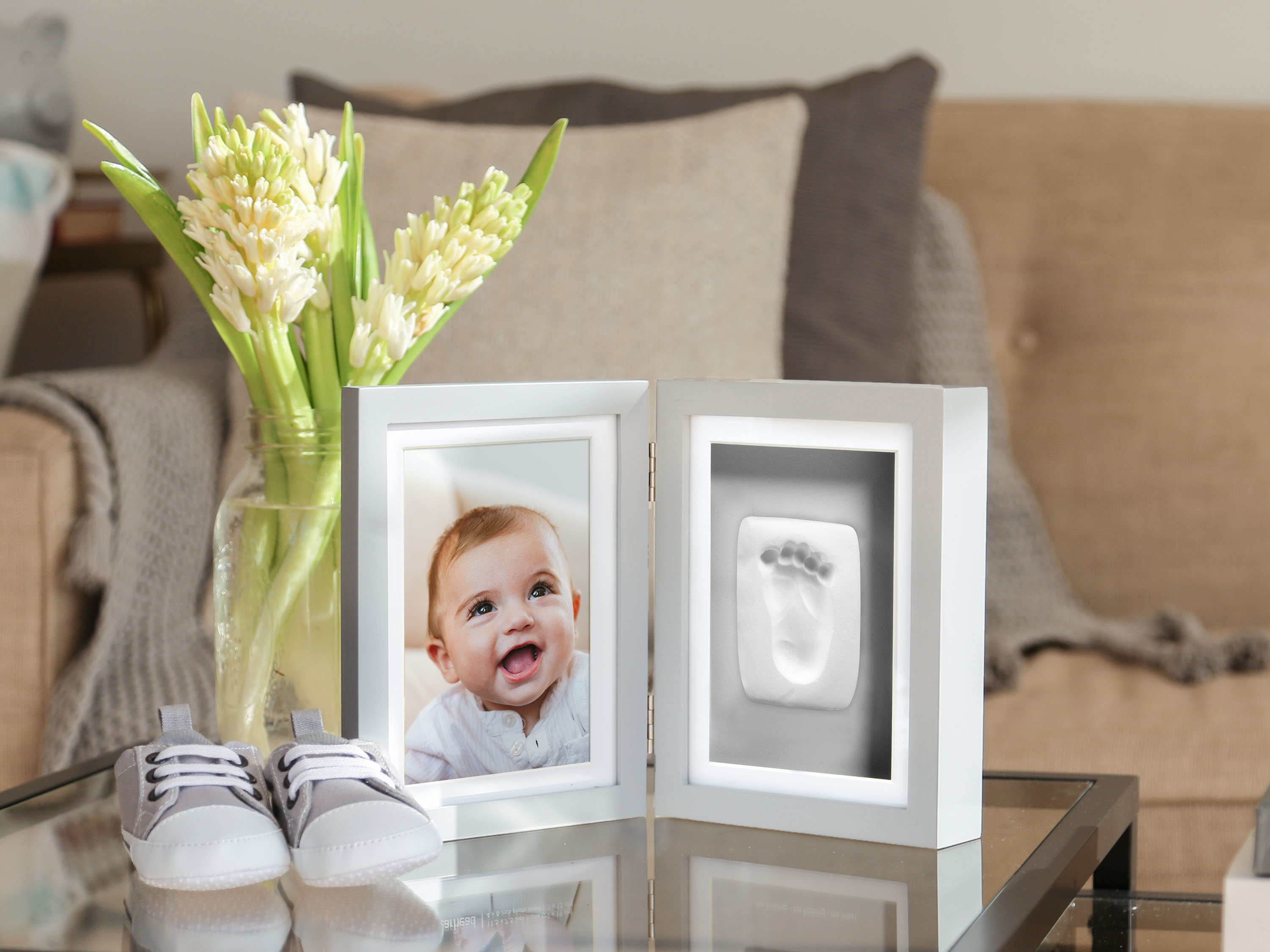 Babyprints Desk Frame Grey - 4