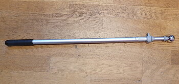 Fanstång Aluminium 180 cm