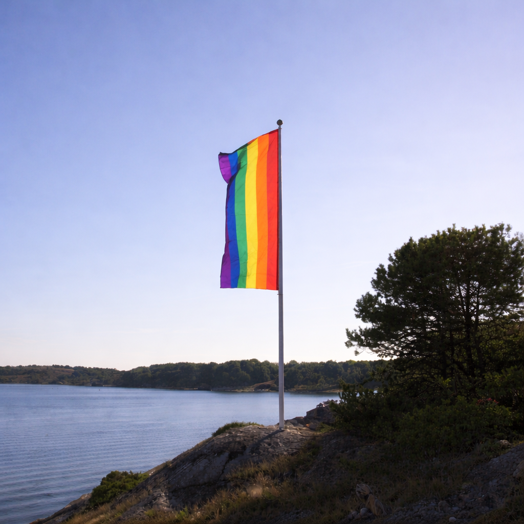 Windtracker pride flag 90 x 300 cm for flagpoles