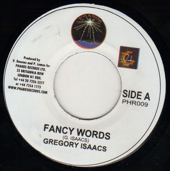 Gregory Isaacs – Fancy Words
