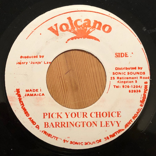 Barrington Levy - Pick Your Choice
