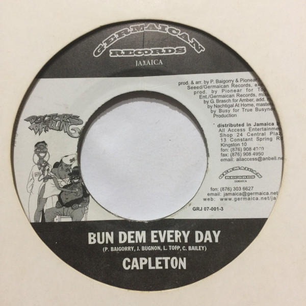 Capelton - Bun Dem Everyday