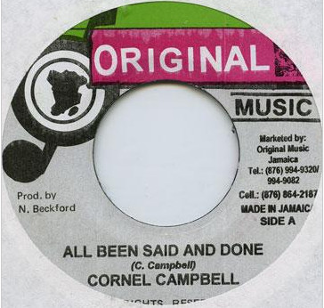 Cornell Campbell - All Been Said And Done