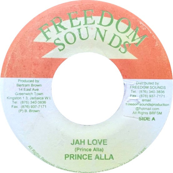 Prince Alla / Donovan Joseph – Jah Love / African Princess