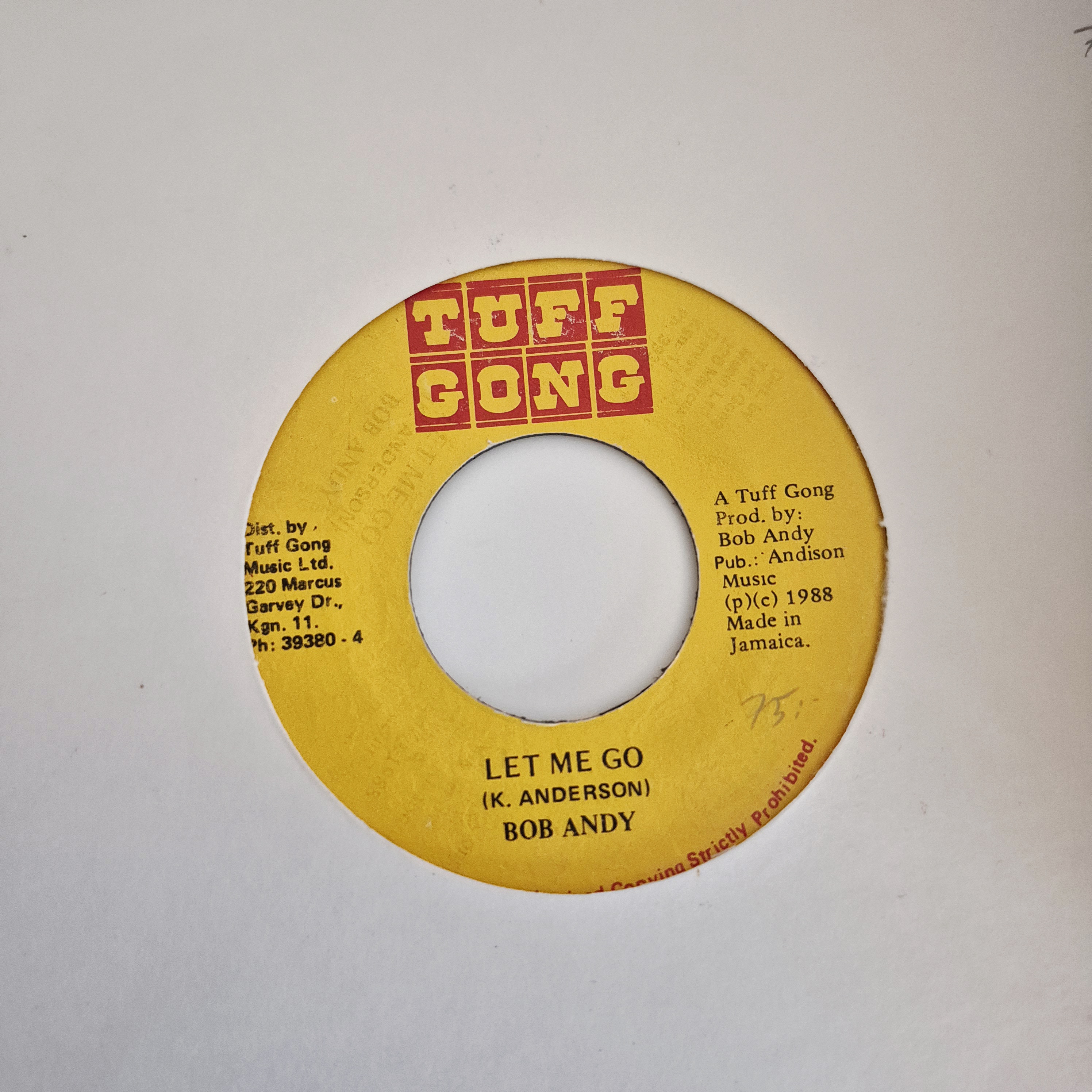 Bob Andy – Let Me Go