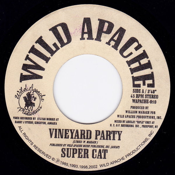 Super Cat - Vineyard Party